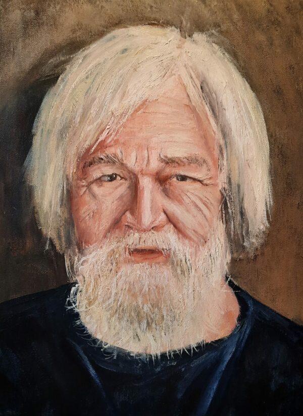 István - olaj, vászon 40x30 cm - portré