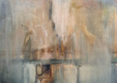 Átjáró 60x60 cm, akril, vászon