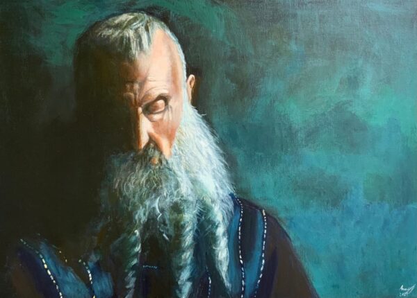 Tanulmány V. – 50x70cm, akril, vászon