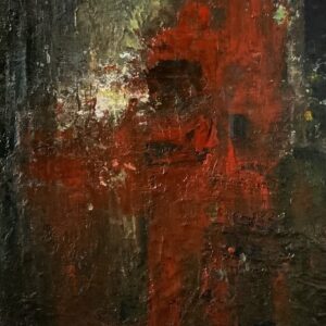 Progresszív nap 24x18 cm akril vászon