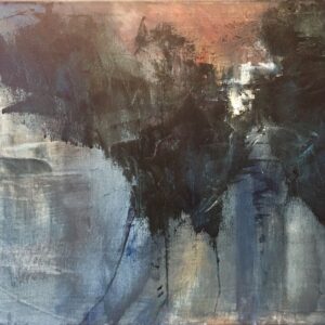 Nincs véletlen 1. 50x70 cm, akril, vászon festmény