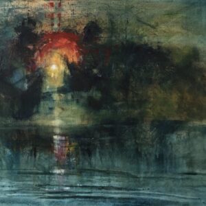 Nincs véletlen 3. 50x70 cm, akril, vászon festmény