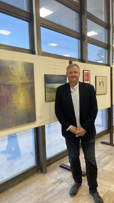 Arany Gusztáv a 18. Kerületi Művészegyesület Tavaszi tárlatán